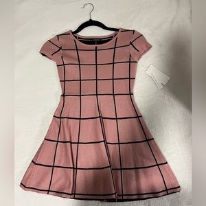 My Michelle Girls Pink & Black Dress